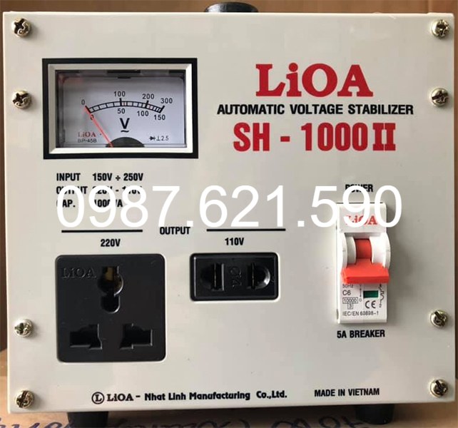 Ổn áp LiOA 1KVA SH-1000II
