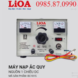 Máy nạp ắc quy LiOA BC-1815